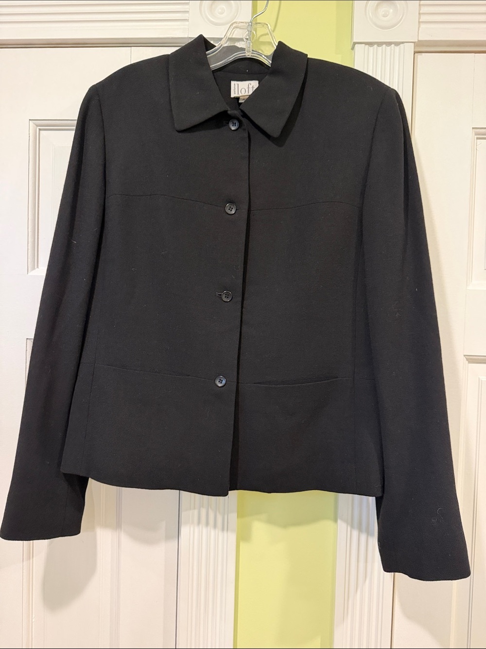 Ann Taylor Loft Wool Suit Fully Lined View 3